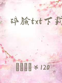 碎脸txt下载