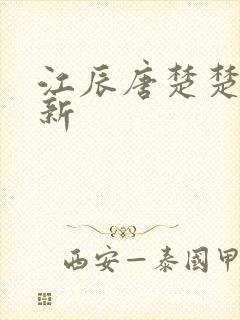 江辰唐楚楚最快新