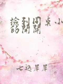 捡到同桌小玩具的开关