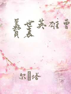 盖世英雄曹操演员表