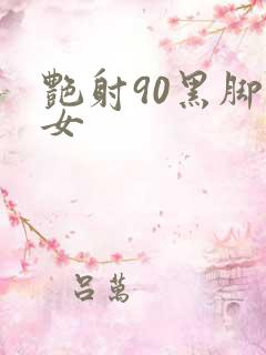 艳射90黑脚丝女