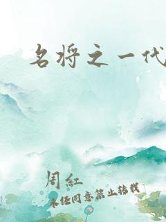 名将之一代天骄