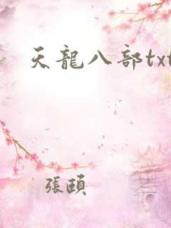 天龙八部txt
