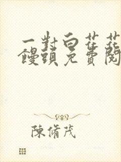 一对白花花的大馒头免费阅读