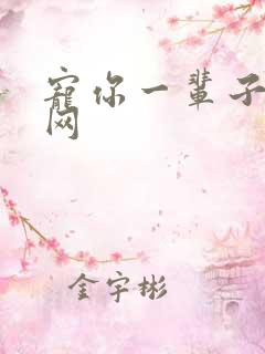 宠你一辈子书包网