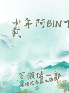 少年阿BIN下载