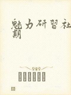 魅力研习社43期