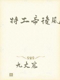 特工帝后风九少