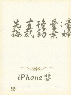 先有后爱:豪门总裁的弃妇