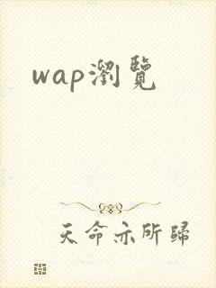 wap浏览