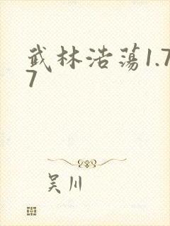 武林浩荡1.77