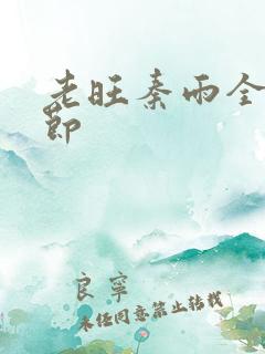 老旺秦雨全部章节