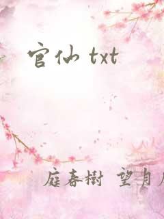 官仙 txt