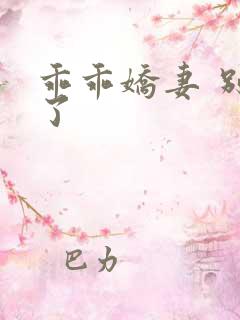 乖乖娇妻 别闹了