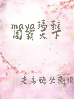 maya玛雅 图霸天下