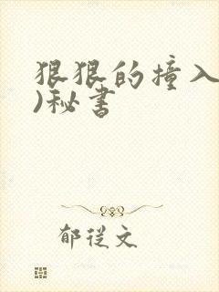 狠狠的撞入(h)秘书