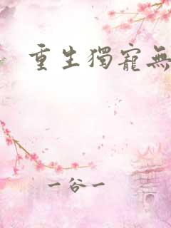 重生独宠无二
