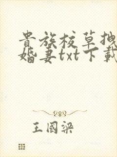 贵族校草拽拽未婚妻txt下载