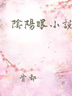 阴阳眼小说