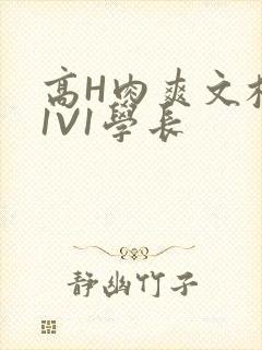 高H肉爽文校园1V1学长