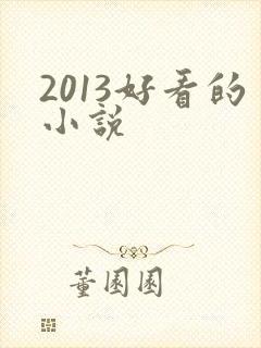 2013好看的小说