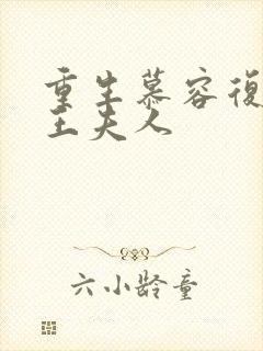 重生慕容复之弄王夫人