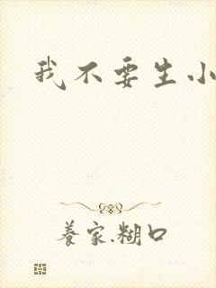 我不要生小孩儿