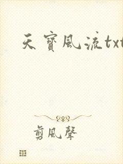 天宝风流txt