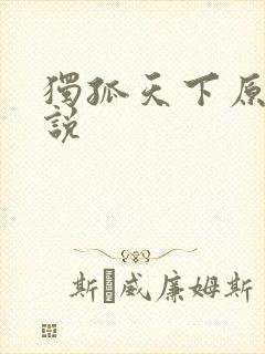 独孤天下原著小说