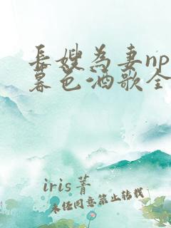 长嫂为妻npn暮色酒歌全文