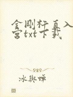 金刚杵直入莲花宫txt下载