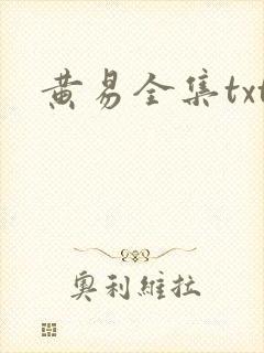 黄易全集txt