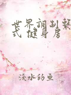 世界调制系统模式 健身房