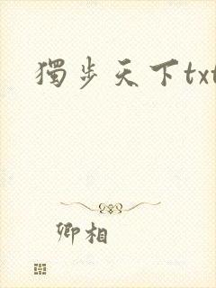 独步天下txt