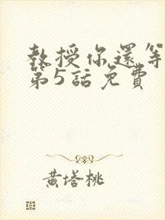 教授你还等什么第5话免费