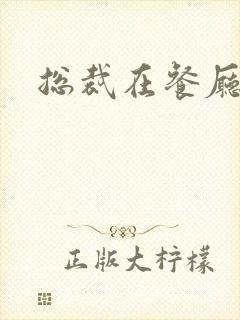 总裁在餐厅进入