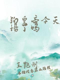 狗皇帝今天火葬场了吗