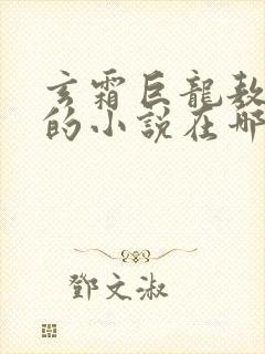 玄霜巨龙敖无极的小说在哪里看