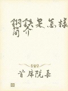 钢铁是怎样炼成简介