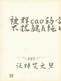 被群cao的合不拢腿h纯肉视频