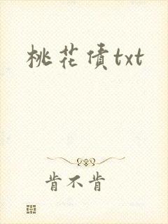 桃花债txt
