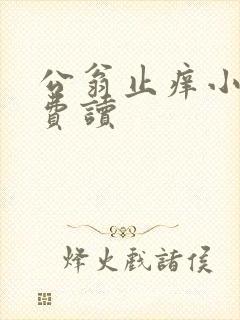 公翁止痒小说免费读