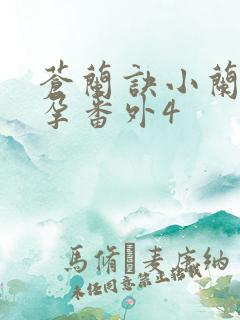 苍兰诀小兰花怀孕番外4