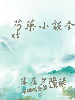 芍药小说全文txt