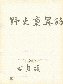 野火变异的父爱