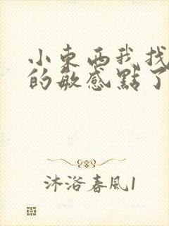 小东西我找到你的敏感点了