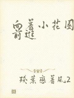 向着小花园深处前进