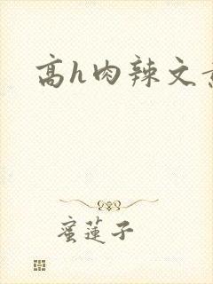 高h肉辣文黄蓉