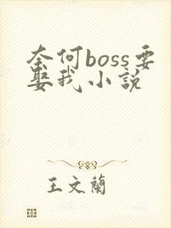 奈何boss要娶我小说