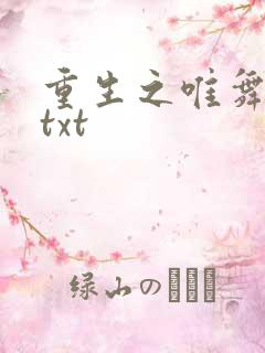 重生之唯舞独尊txt